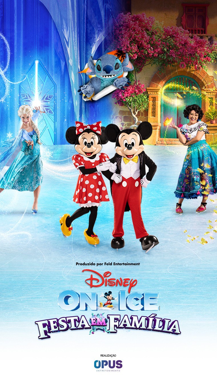 Disney On Ice anuncia temporada do espetáculo Festa em Família em São Paulo