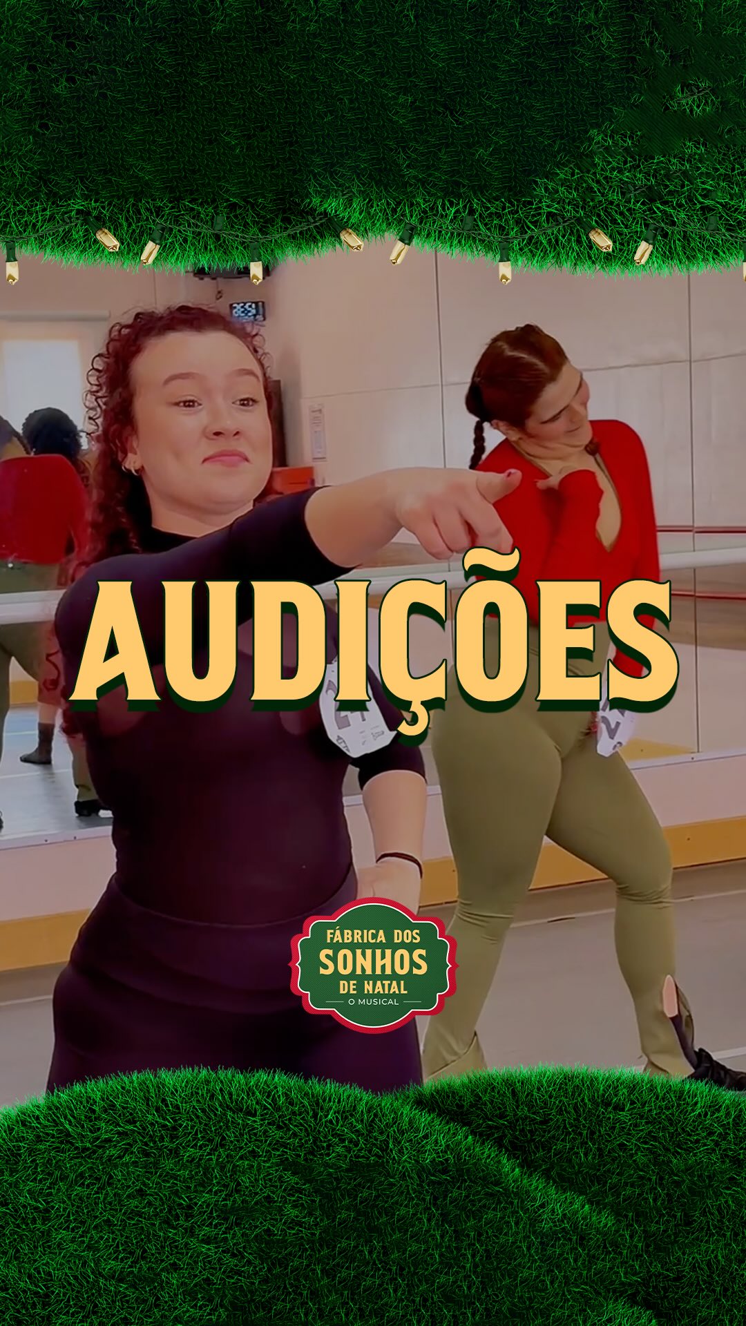 Espetáculo Fábrica dos Sonhos de Natal encerra fase de audições para elenco