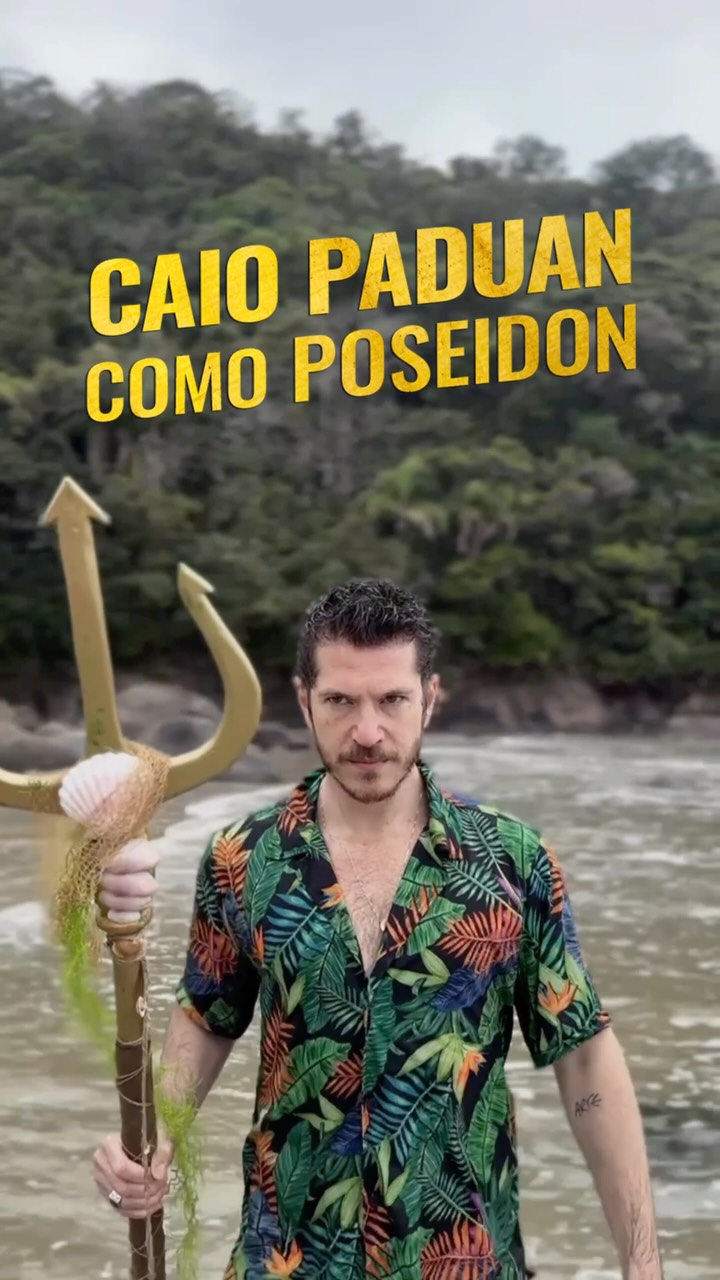 Caio Paduan integra elenco de O Ladrão de Raios - O Musical como Poseidon
